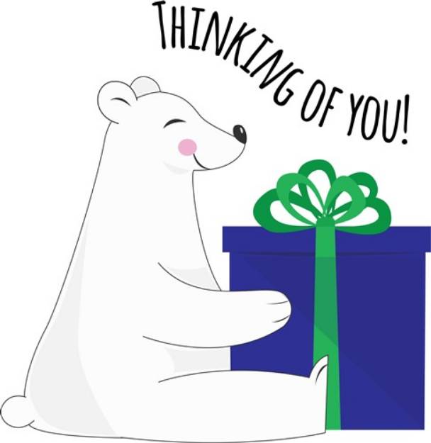 Picture of Thinking of You! SVG File