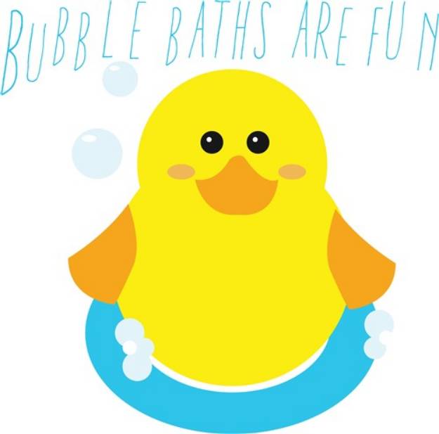 Picture of Bubble Baths SVG File