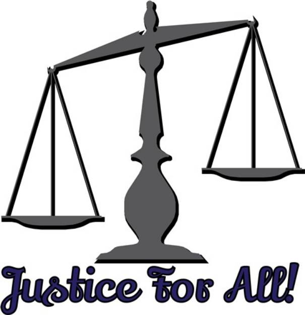 Picture of Justice for All SVG File