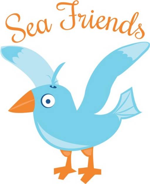 Picture of Sea Friends SVG File