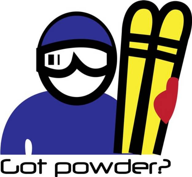Picture of Got Powder SVG File