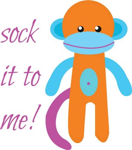 Picture of Sock Me SVG File