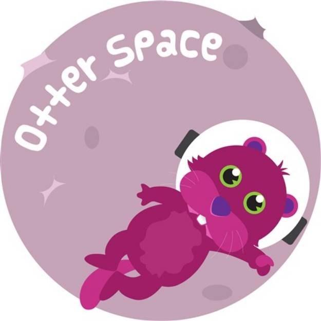 Picture of Otter Space SVG File