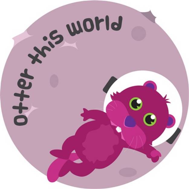 Picture of Otter This World SVG File