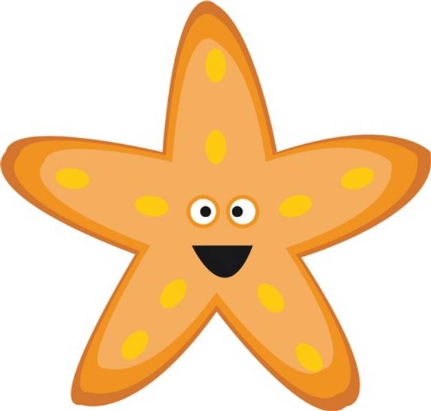 Picture of Star Fish SVG File