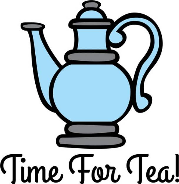 Picture of Time for Tea SVG File