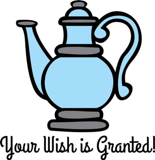 Picture of Your Wish is Granted SVG File