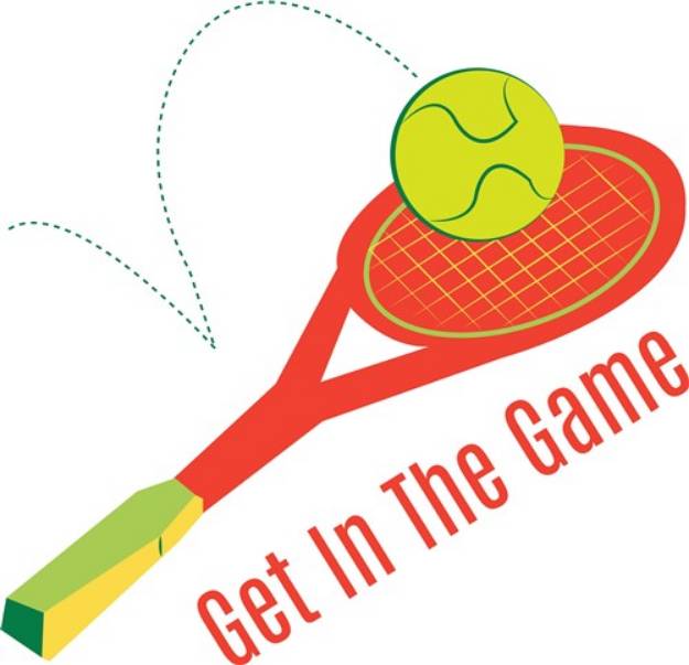 Picture of Get in the Game SVG File