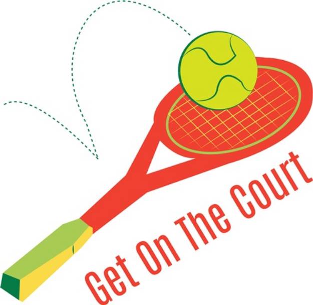 Picture of Get on the Court SVG File