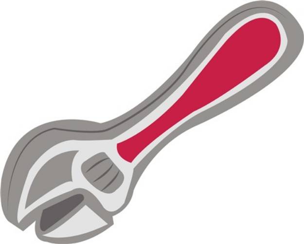 Picture of Wrench Tool SVG File
