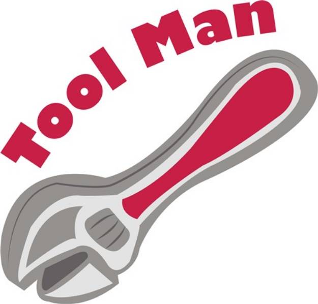 Picture of Tool Man SVG File