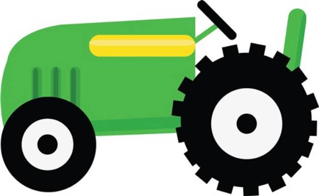 Picture of Farming Tractor SVG File