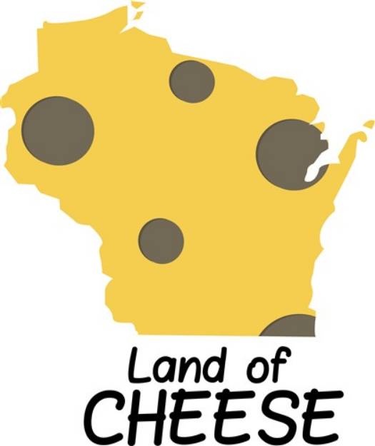 Picture of Land of Cheese SVG File