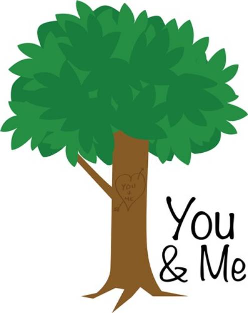 Picture of You & Me SVG File