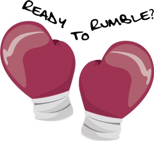 Picture of Ready to Rumble SVG File
