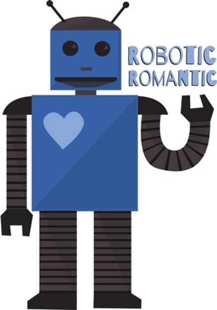 Picture of Robotic Romantic SVG File