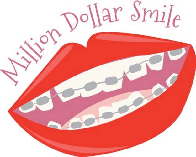 Picture of Million Dollar Smile SVG File