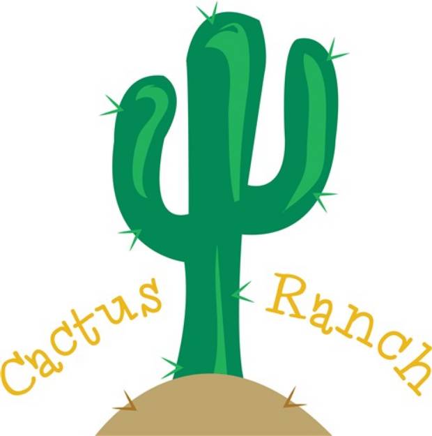 Picture of Cactus Ranch SVG File