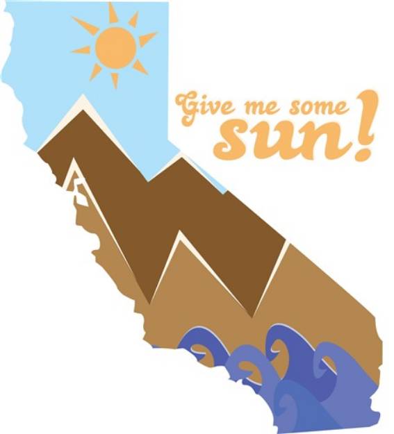 Picture of Give Sun SVG File
