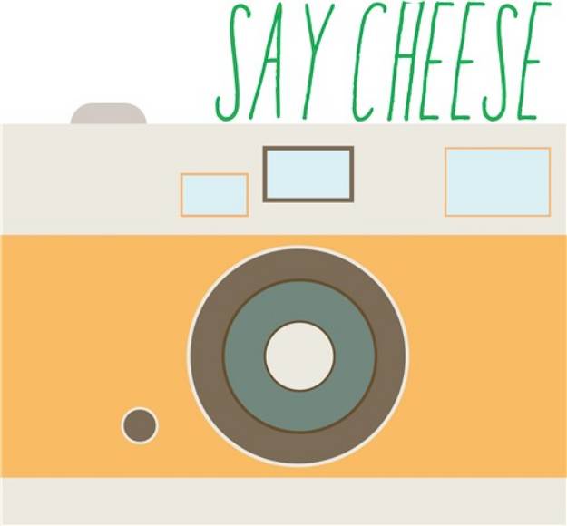Picture of Say Cheese SVG File