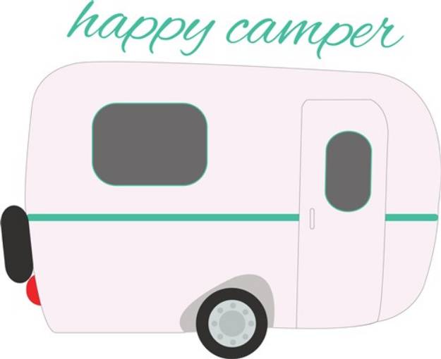 Picture of Happy Camper SVG File
