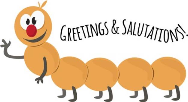 Picture of Greetings & Salutations SVG File