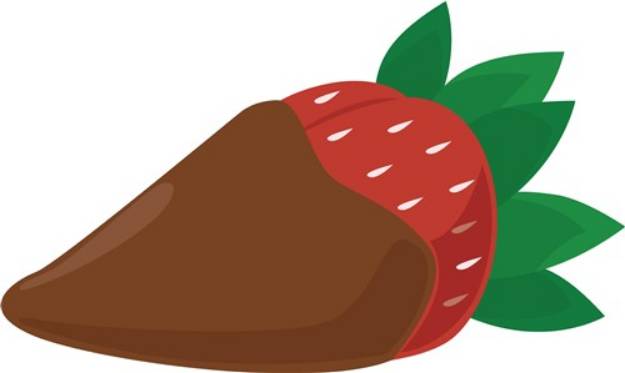 Picture of Chocolate Strawberry SVG File