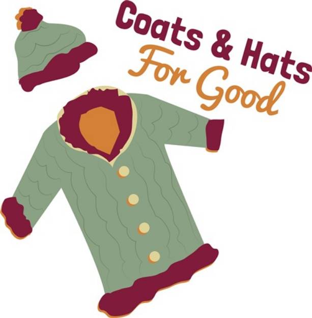 Picture of Coats & Hats SVG File