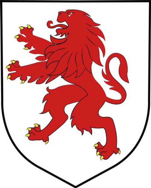 Picture of Lion Crest SVG File