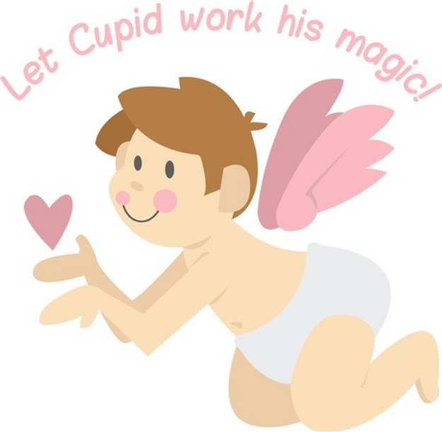 Picture of Cupid Work SVG File