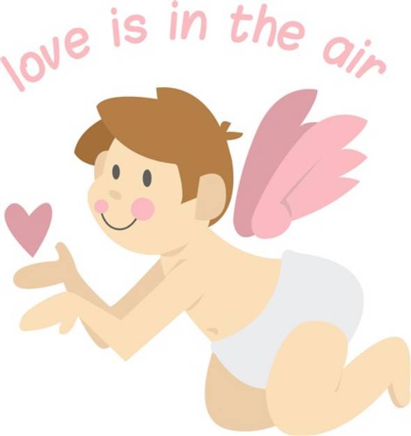 Picture of Love in Air SVG File