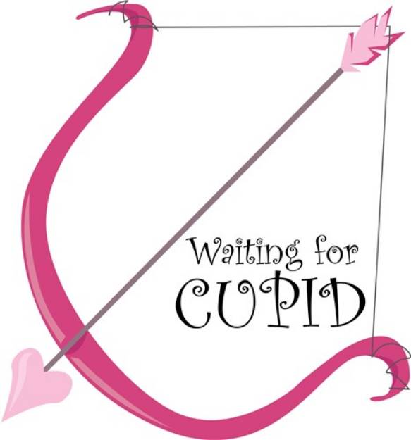 Picture of Waiting for Cupid SVG File