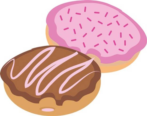 Picture of Pastry Donuts SVG File