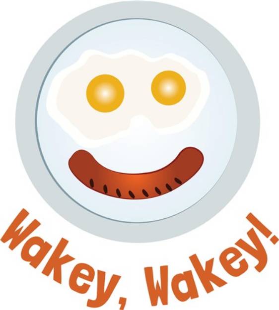 Picture of Wakey Wakey SVG File