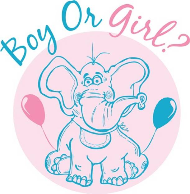 Picture of Boy or Girl SVG File