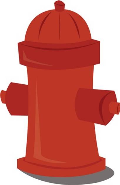 Picture of Fire Hydrant SVG File