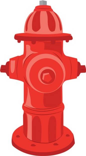 Picture of Fire Hydrant SVG File