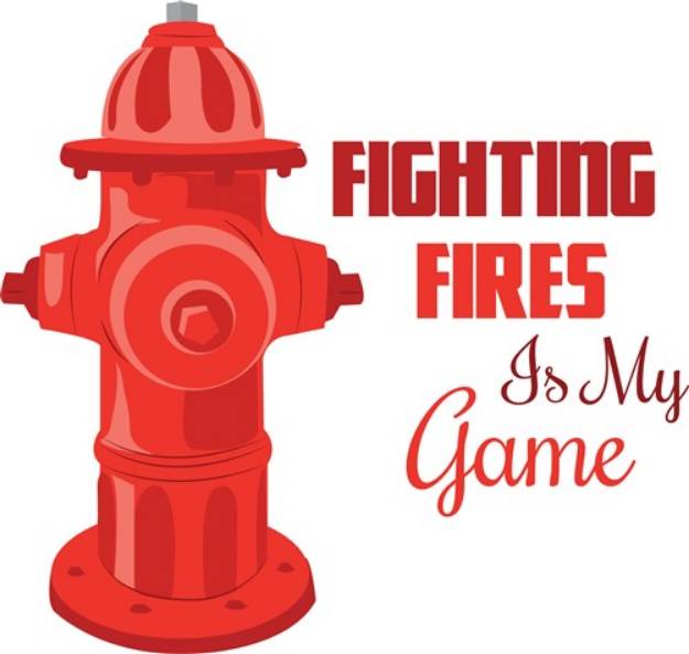 Picture of Fighting Fires SVG File