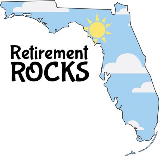 Picture of Retirement Rocks SVG File