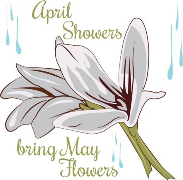 Picture of May Flower SVG File