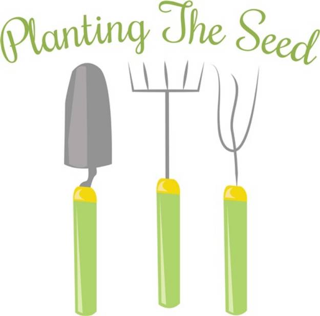 Picture of Planting the Seed SVG File