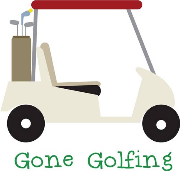 Picture of Gone Golfing SVG File