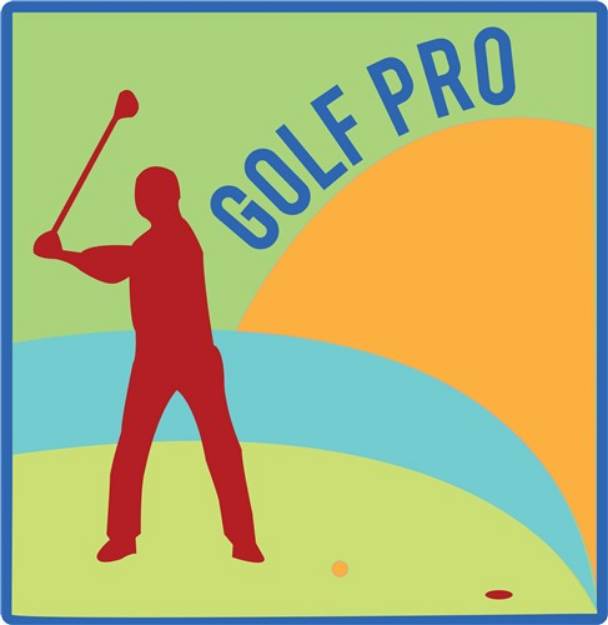 Picture of Golf Pro SVG File