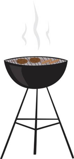 Picture of BBQ Grill SVG File