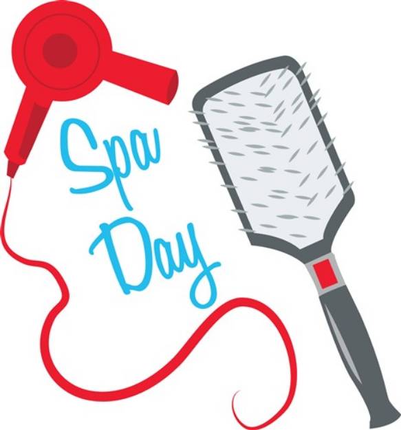 Picture of Spa Day SVG File