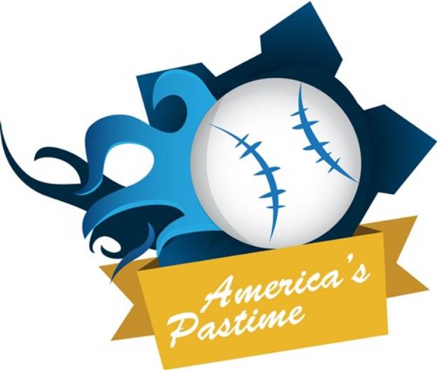 Picture of Americas Pastime SVG File