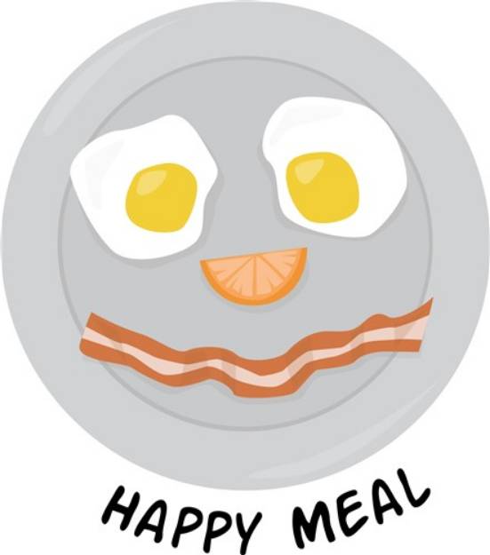 Picture of Happy Meal SVG File