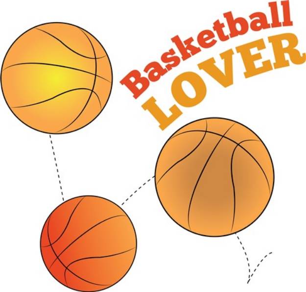 Picture of Basketball Lover SVG File