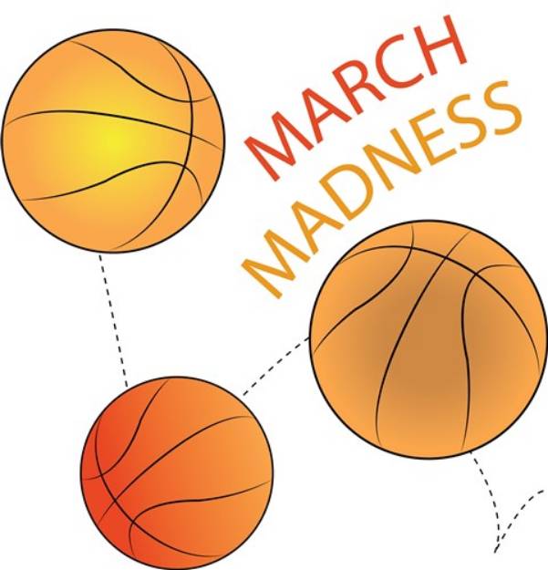 Picture of March Madness SVG File