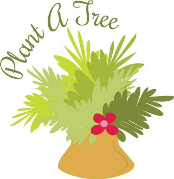 Picture of Plant a Tree SVG File